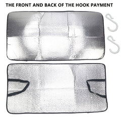 Outdoor Air Conditioner Dust Cover – Double‑Layer Breathable, Energy‑Saving Design with Window Deflector and Sunshade
