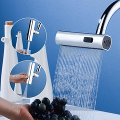 Kitchen Faucet Aerator with Waterfall Sprayer