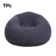Soft Comfortable Soybean Bean Bag Chair – Inflatable Sofa for Indoor and Outdoor Use