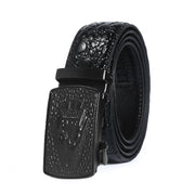 Men's Auto Buckle Leather Belt