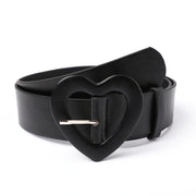 Rose Red Heart-Shaped Decoration Belt
