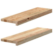 Window Sills 2 Pcs. Untreated 70x Solid Oak