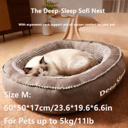 Extra large orthopedic dog bed with machine washable cover