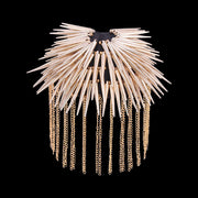 Fringe Epaulette Tassel Rivet Accessory