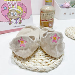 Soft Embroidered Cotton Socks for Women