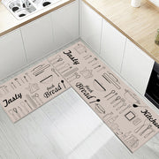 Kitchen Quick-drying Oil- and Water-absorbent Non-slip Floor Mat