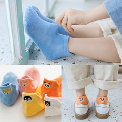 Kids' Cartoon Boat Socks