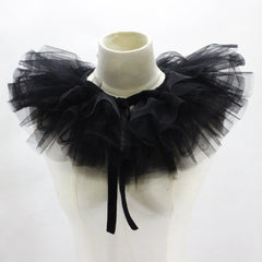 Adjustable Black Mesh Collar Photography Props