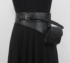 Faux Leather Waist Bag