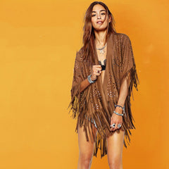 Fringed Suede Jacket