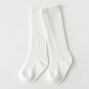 Kids' Long Tube Socks - Breathable Cotton