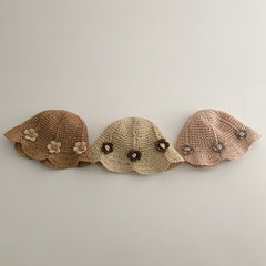 Kids' Sun Protection Straw Hat
