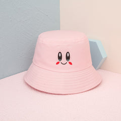 Spring & Autumn Women's Bucket Hat with Cute Expression