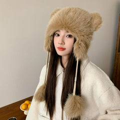 Warm Bear Ears Beanie