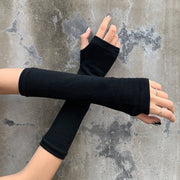 Couple's Fingerless Cotton Gloves