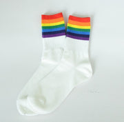 Cozy Rainbow Socks