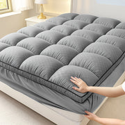 Extra-thick queen mattress topper for enhanced comfort