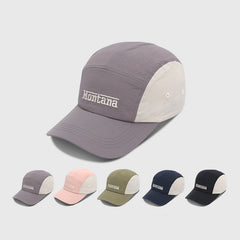 Contrast Letter Sun Hat for Women