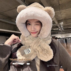 Warm Winter Scarf Hat