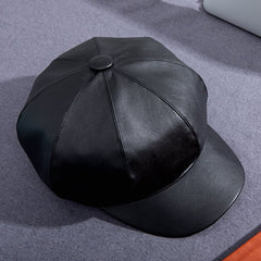Octagonal Pumpkin Hat - Winter Warmth in Stylish Design