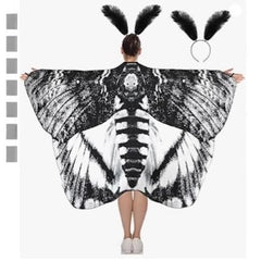 Rotating Butterfly Shawl Decoration