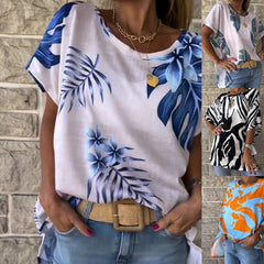 Loose Fit Short Sleeve T-Shirt for Women