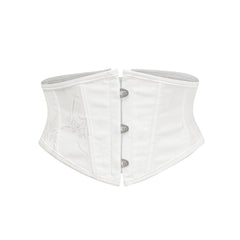 Fishbone Corset with 3-Clasp Closure