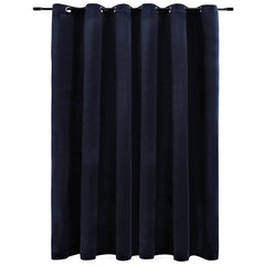 Blackout Curtain with Metal Eyelets, Velvet. Blackout Curtain with