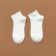 Vibrant Candy Color Boat Socks for Women