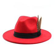 Versatile Flat Border Jazz Hat for Women