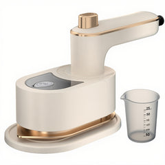 Mini portable clothing steamer for travel and home use