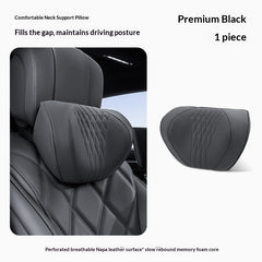 Comfortable Car Headrest with Lumbar Support