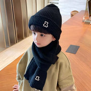 Kids Warm Hat Scarf Set