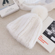 Warm Mink Fur Hat