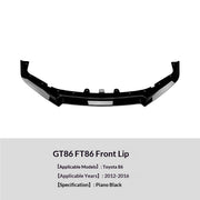Enhance Your Ride: Front Lip Spoiler & Aerodynamic Accessory Kit