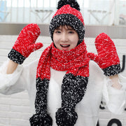 Winter Set: Hat, Scarf, Gloves