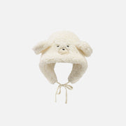 Cozy Bear Earmuffs Plush Hat