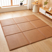 Foldable Tatami Mat for Makeshift Sleeping Arrangements