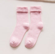 Cozy Cotton Towel Socks for Women