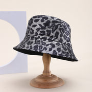 Leopard Print Wide-brimmed Fashion Hat for Women