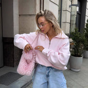 Cozy Autumn Long-Sleeve Top for Women