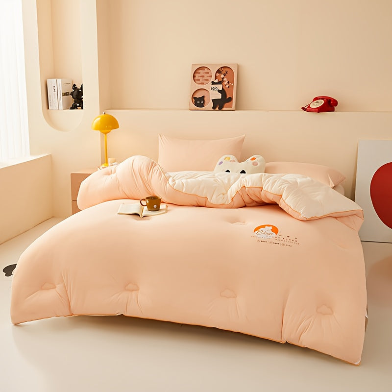 Autumn And Winter New Soft Fluffy Warm Thick Quilt Cute Pattern Autumn
