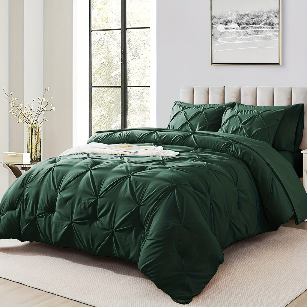 Cosybay Comforter Set Luxury Soft Fluffy Bedding With Comforter Fitted Sheet Flat