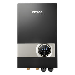 27/36kW Tankless Electric Water Heater with LCD Touch and Child Lock