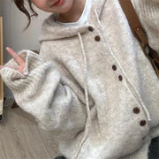 Loose and Idle Versatile Sweater Coat