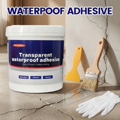 Transparent Liquid Waterproof Sealant, 1000g High-Efficiency Adhesive for Indoor and Outdoor Use