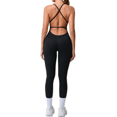 Seamless Fitness Yoga Jumpsuit Activewear Romper