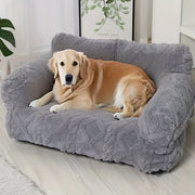4-Size Heavy-Duty Pet Sofa Bed with Detachable Cover - All-Season Soft Polyester Bed with Plush Cushioning, Machine Washable & Easy-Clean Design, Warm All-year Round For Small,