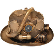 Steampunk Gothic Velvet Goggles Hat for Women