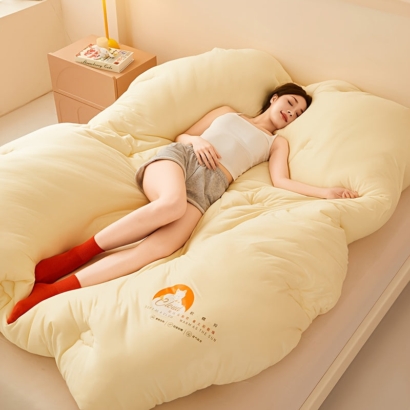 Autumn And Winter New Soft Fluffy Warm Thick Quilt Cute Pattern Autumn